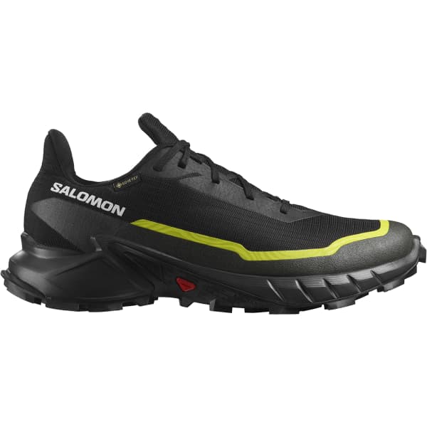 Chaussure trail SALOMON ALPHACROSS 5 GORE-TEX BLACK/PEAT/SULPHUR SPRING