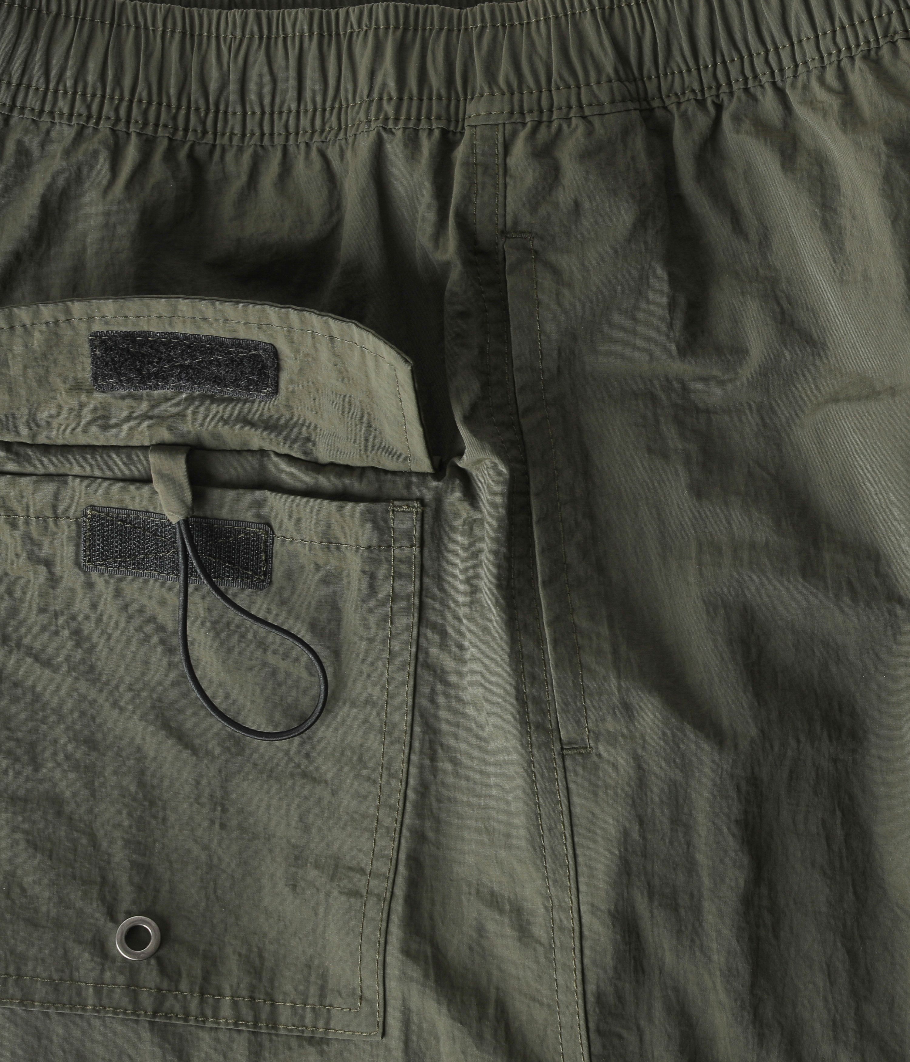 Former Swans Baggy Swim Trunk Deep Olive