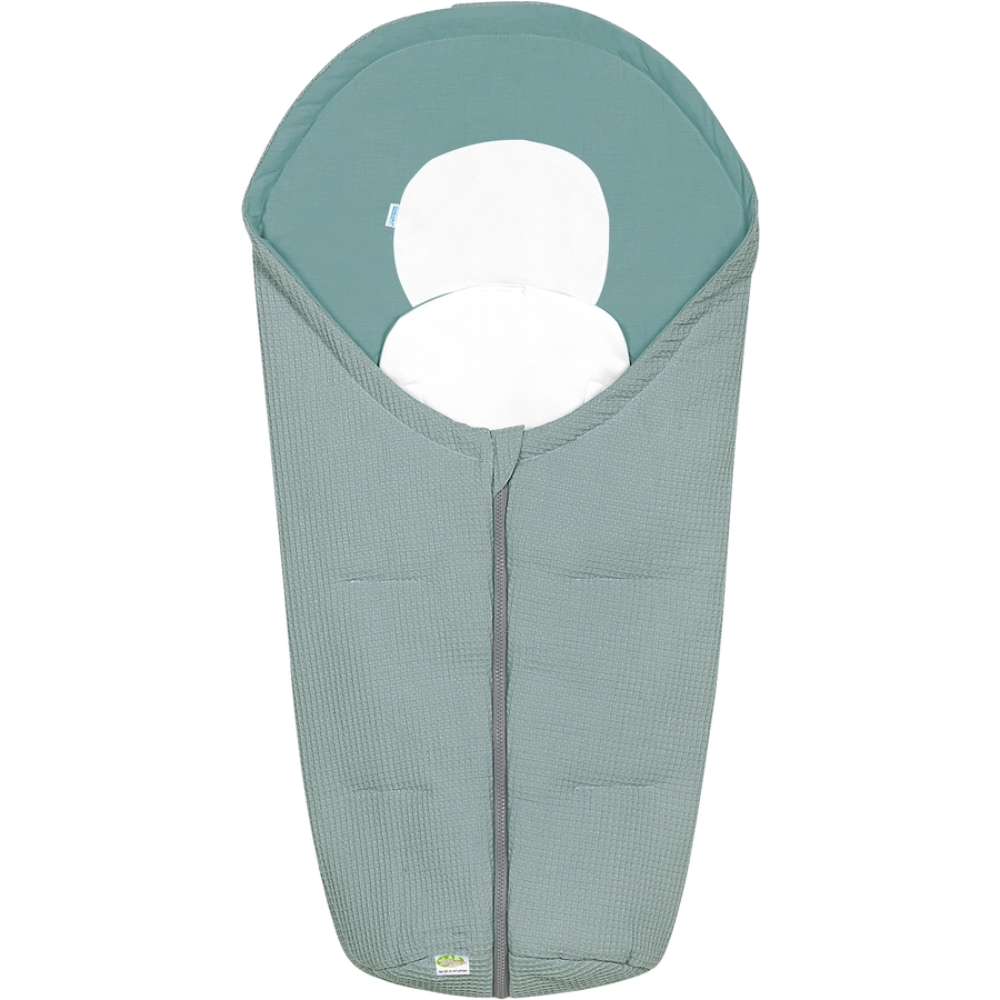 odenwälder Fußsäckchen Coolmax mineral green