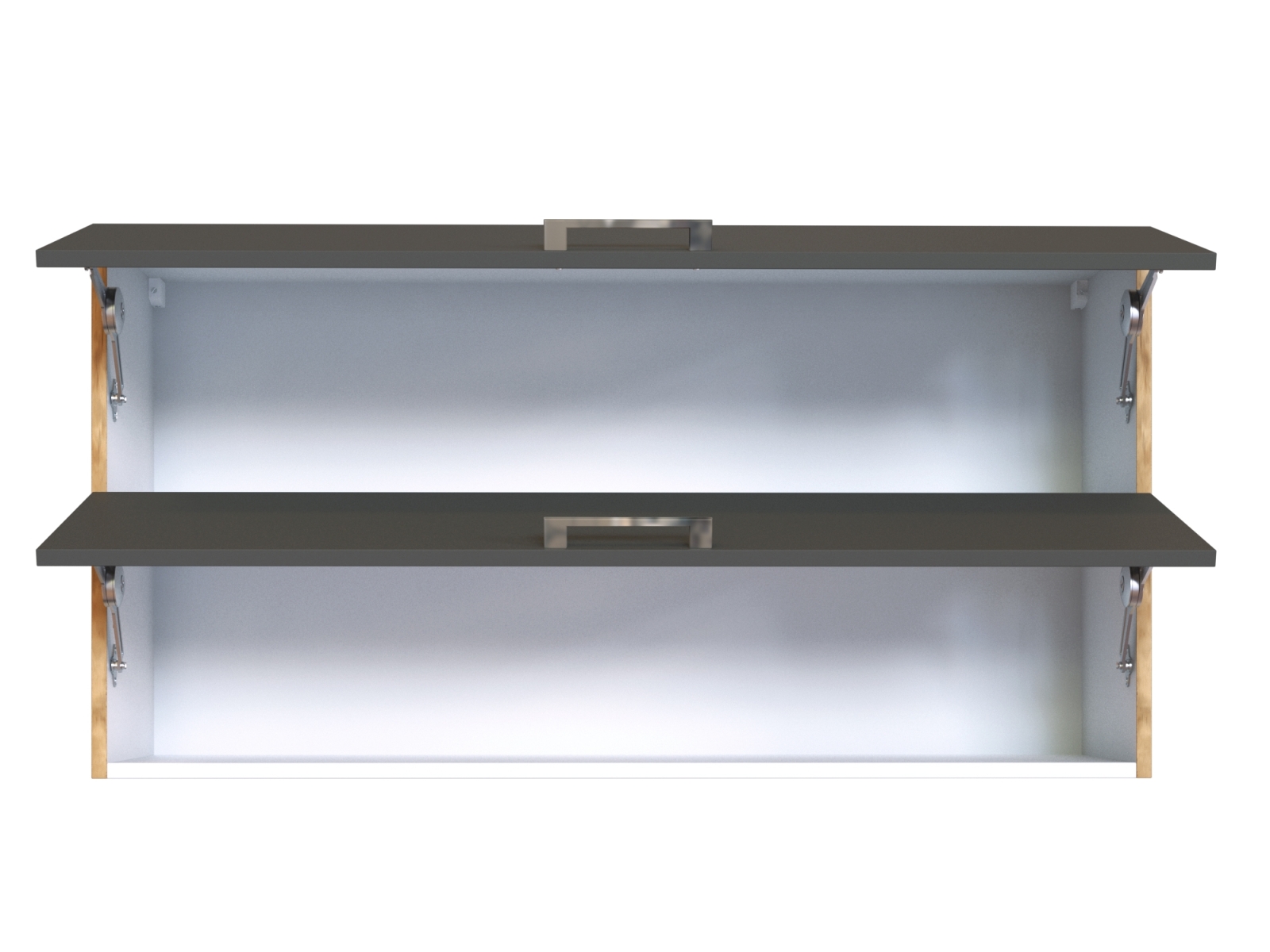 Klapphänger SORRENTO - anthrazit - Wotan Eiche - 110 cm