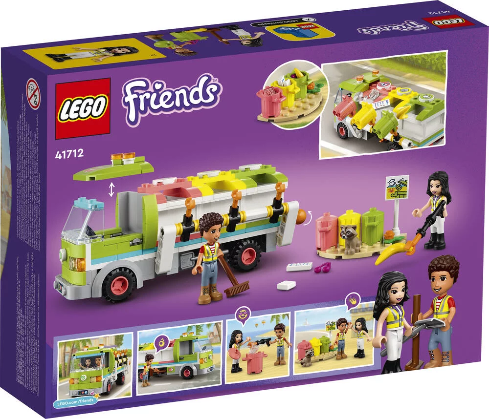 LEGO®FRIENDS - 41712 - LE CAMION DE RECYCLAGE