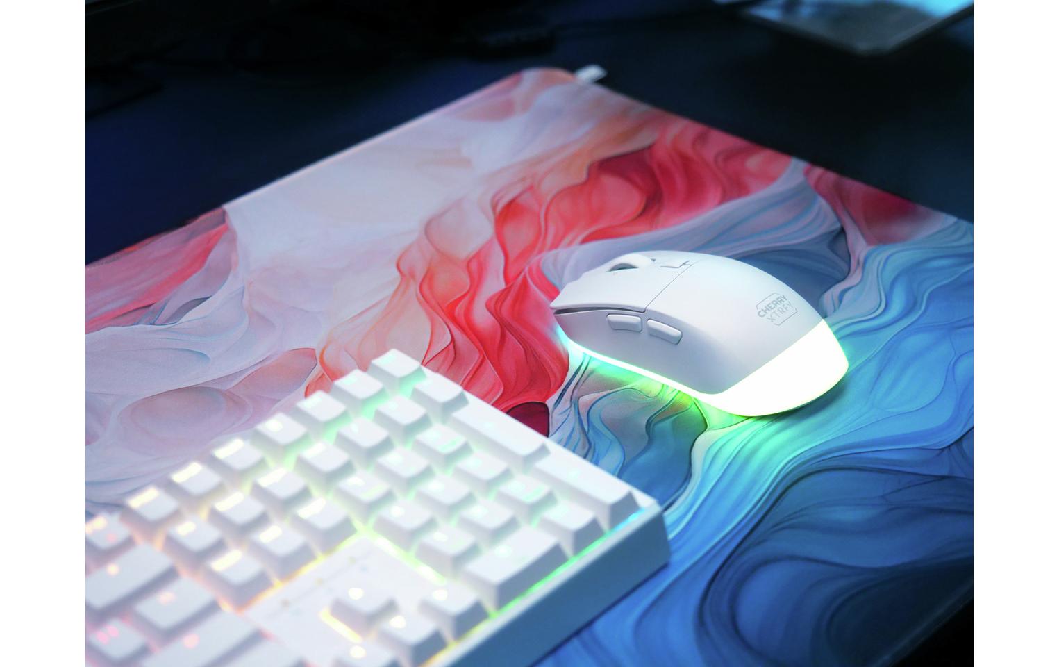 Gaming-Maus XTRFY M50 Wireless WeissKabellose Gaming-Maus