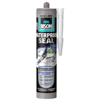 Bison Waterproof Seal koker grijs 290 ml