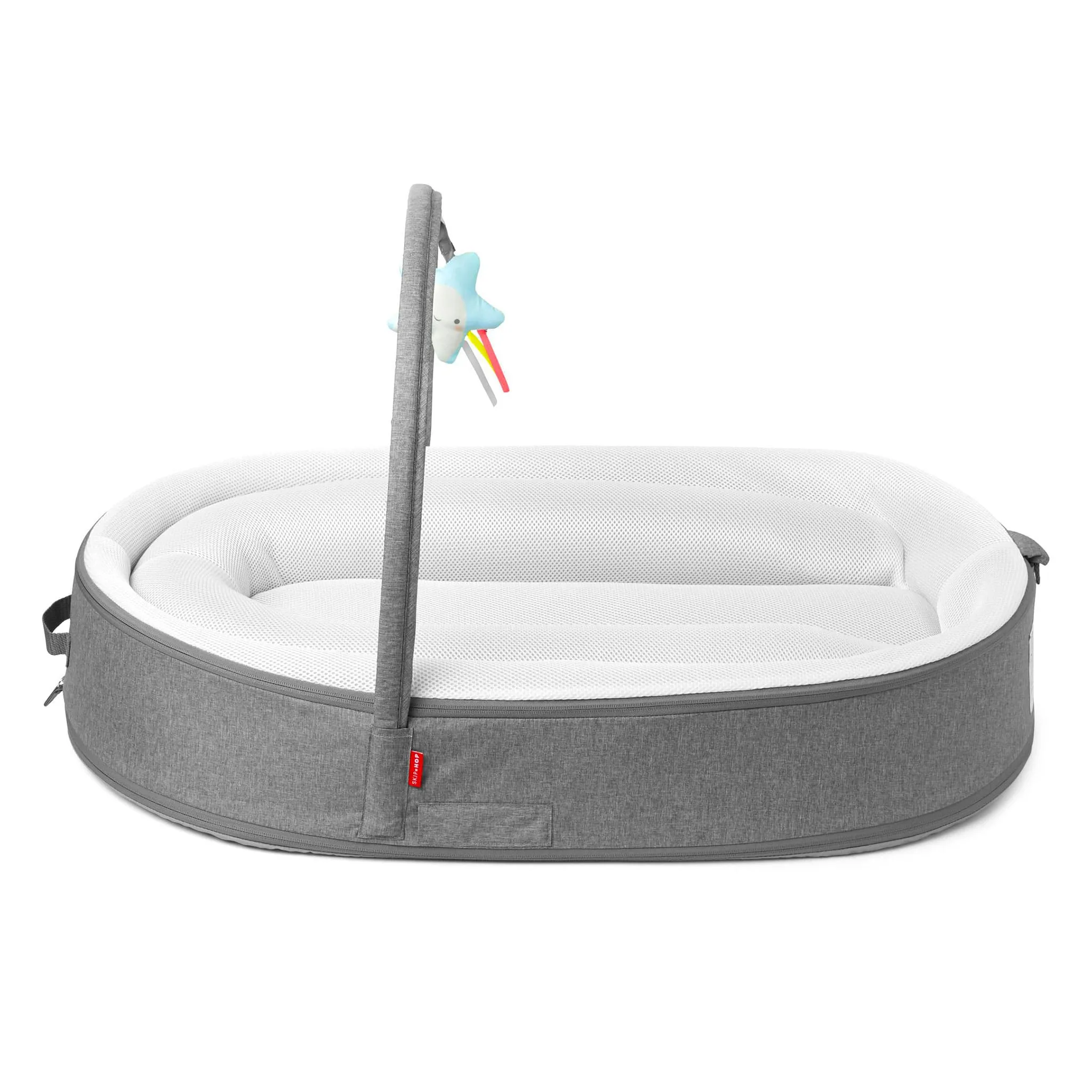 Skip Hop Landeau Portatif 2 Étapes - Gris Mélange