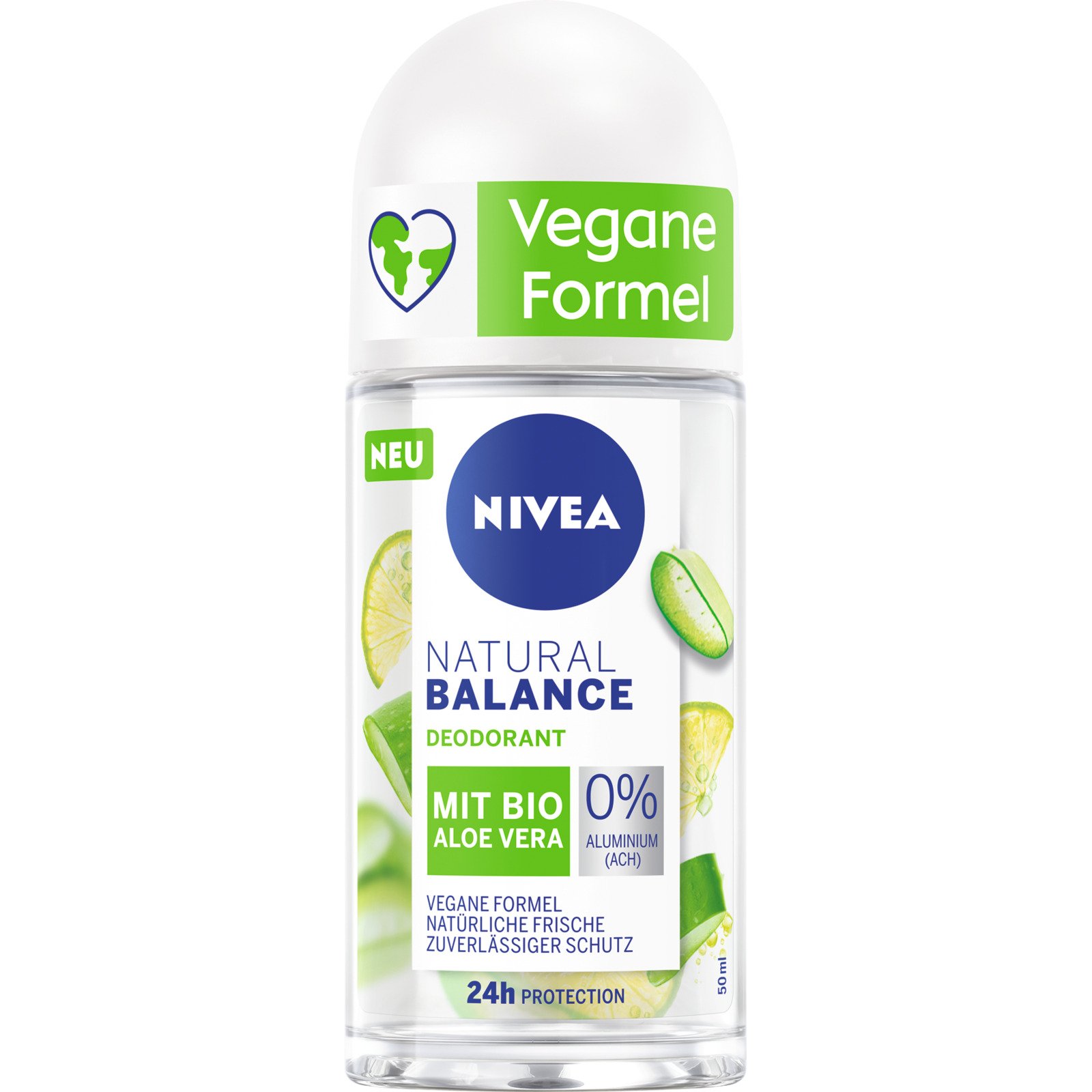 Nivea Deo Roll-on Natural Balance Bio Aloe Vera 50 ml