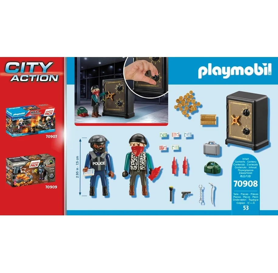 Playmobil - Startpakke Bankrøveri (70908)