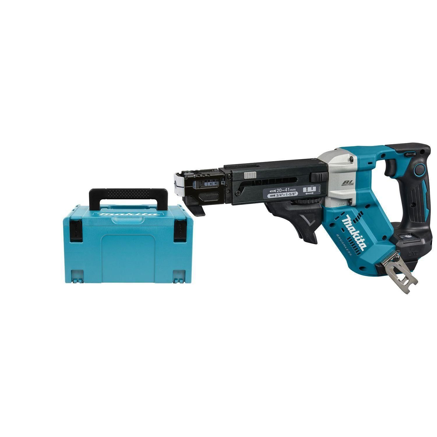 Makita DFR452ZJ Accu bandschroefmachine 20-41mm 18V Basic Body in Mbox