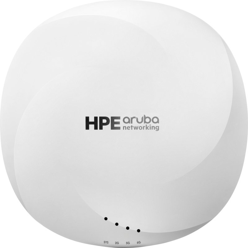 HPE Aruba Networking AP-635 (RW) Tri Radio 2x2 802.11ax Wi-Fi 6E Internal Antennas Campus AP