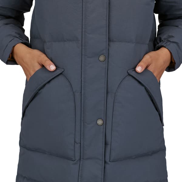 Veste PATAGONIA W'S DOWNDRIFT PARKA SMOLDER BLUE
