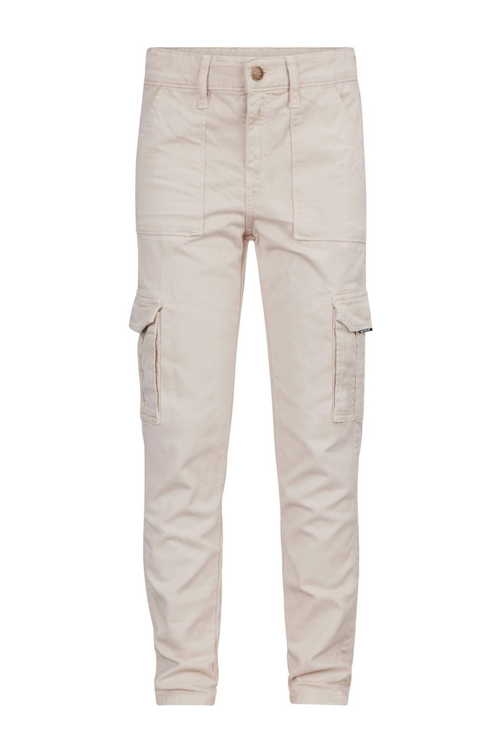 Retour Jeans straight fit cargobroek Mika beige