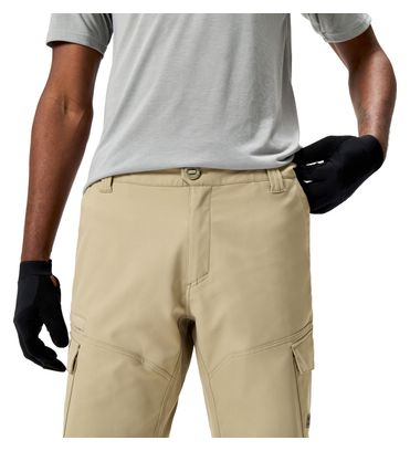 Short avec Peau Homme Endura Loop Cargo Beige
