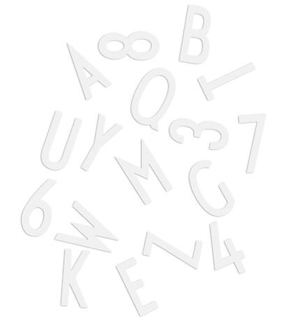 Design Letters Buchstaben - XL - Weiß