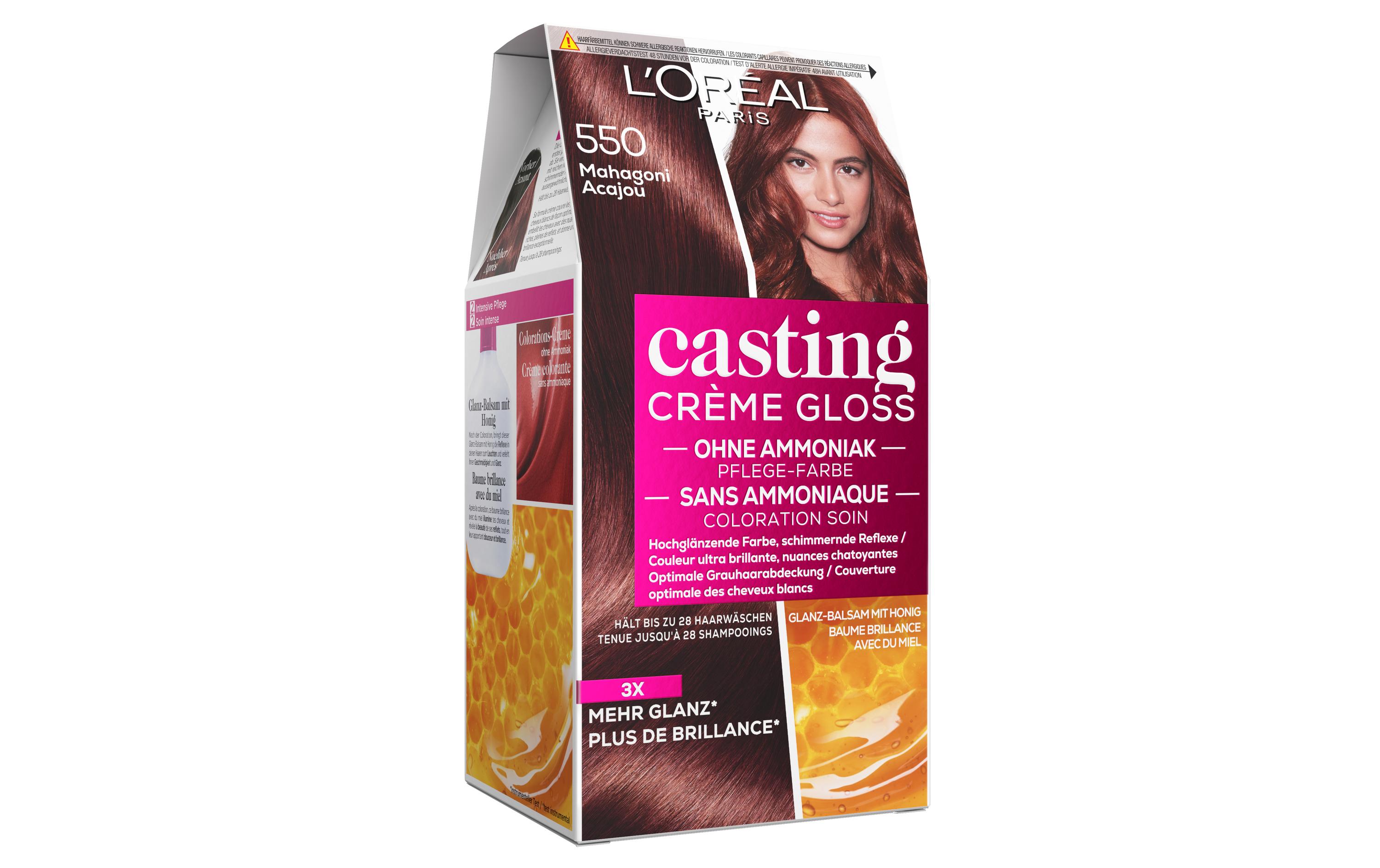 Casting Crème Gloss 550 MahagoniSemi-Permanente Haarfarbe