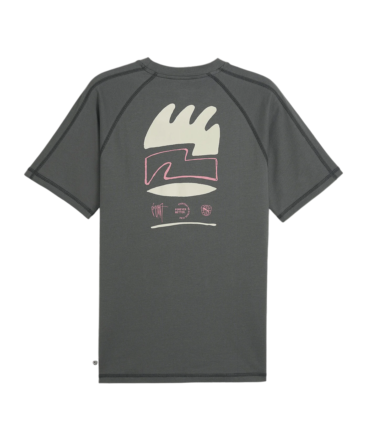 PUMA Downtown RE Collection T-Shirt Grau F80