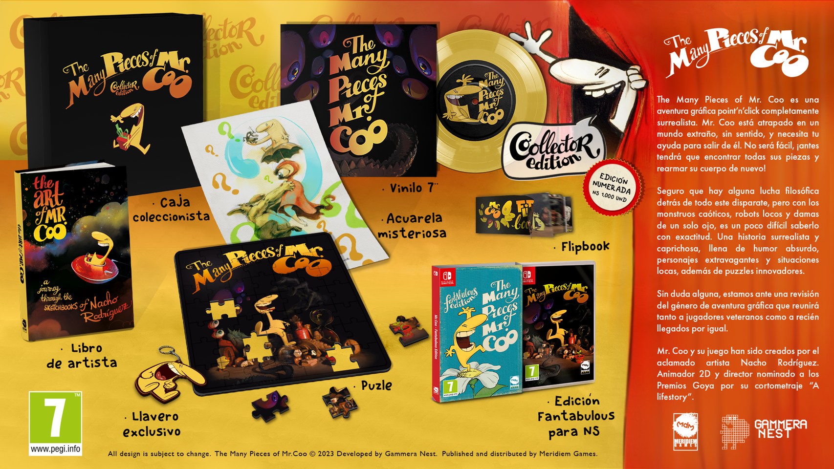 The Many Pieces of Mr. Coo (Collector Edition)- Nintendo Switch