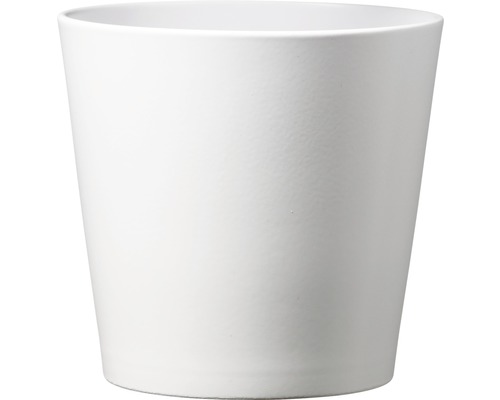 Dallas Esprit plantenbak Ø 12 cm H 9 cm keramiek wit