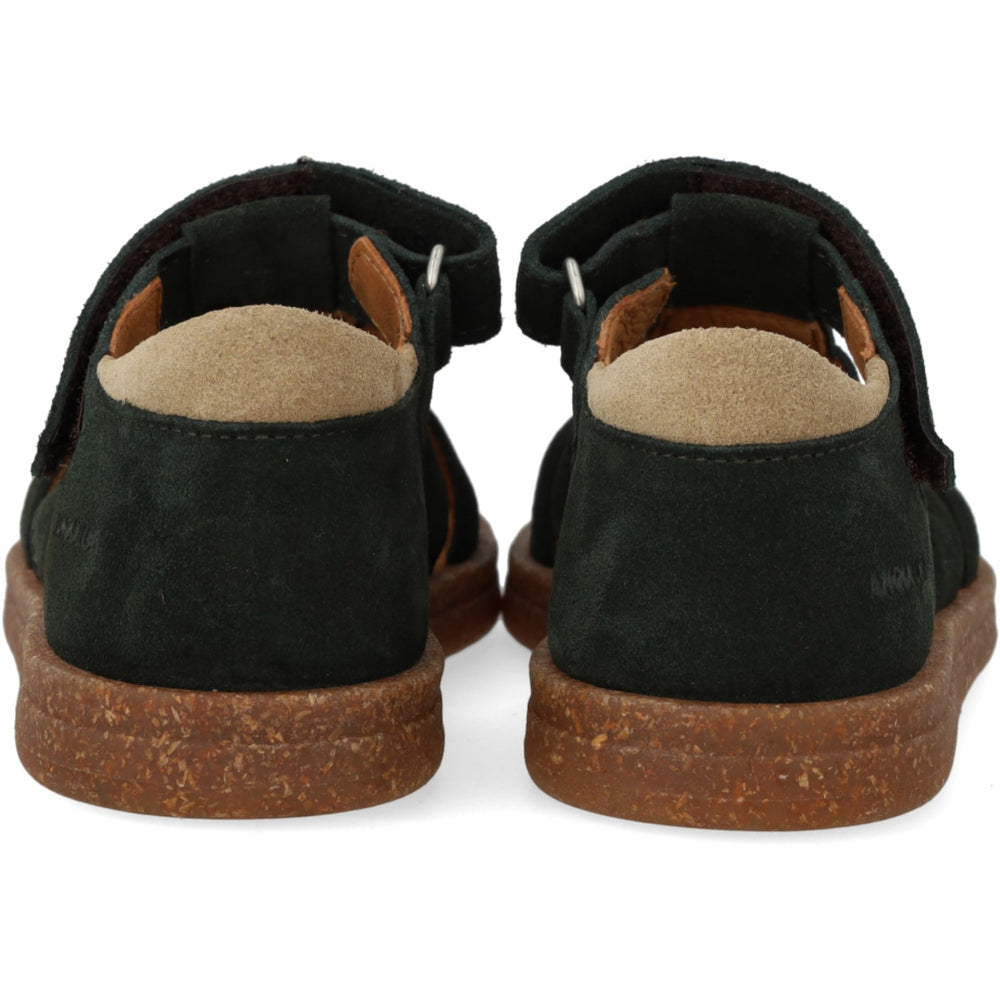 Køb Angulus Deep Teal/Sand Sandal Med Justerbar Velcrolukning