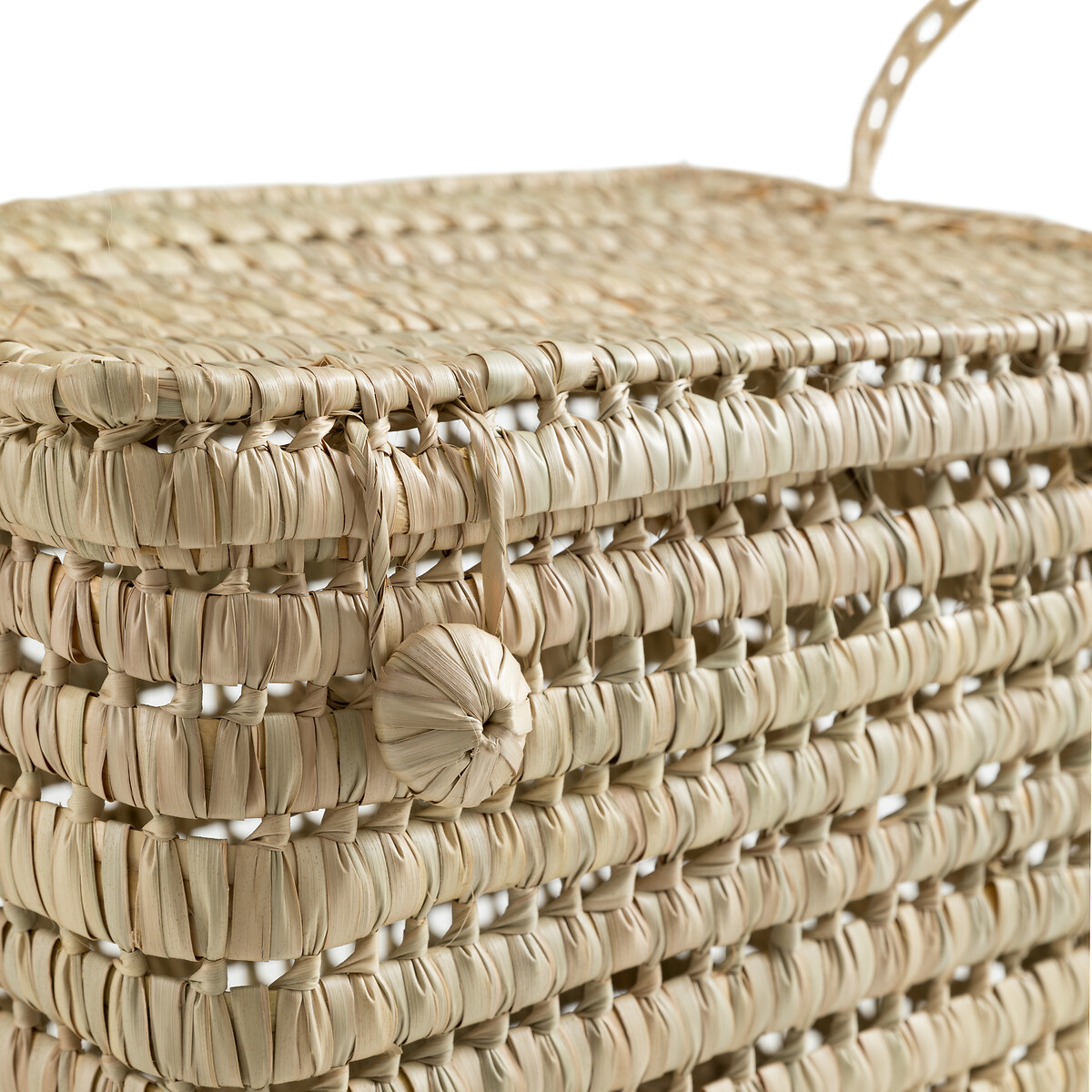 LA REDOUTE INTERIEURS<br>Cesta em folhas de palmeira, Ghada