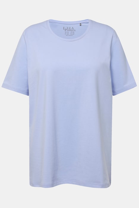 T-Shirt, A-Linie, Rundhalsausschnitt, Halbarm