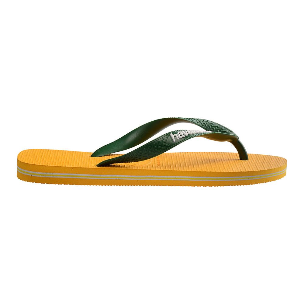 Havaianas BRASIL LOGO - Tongs pop yellow