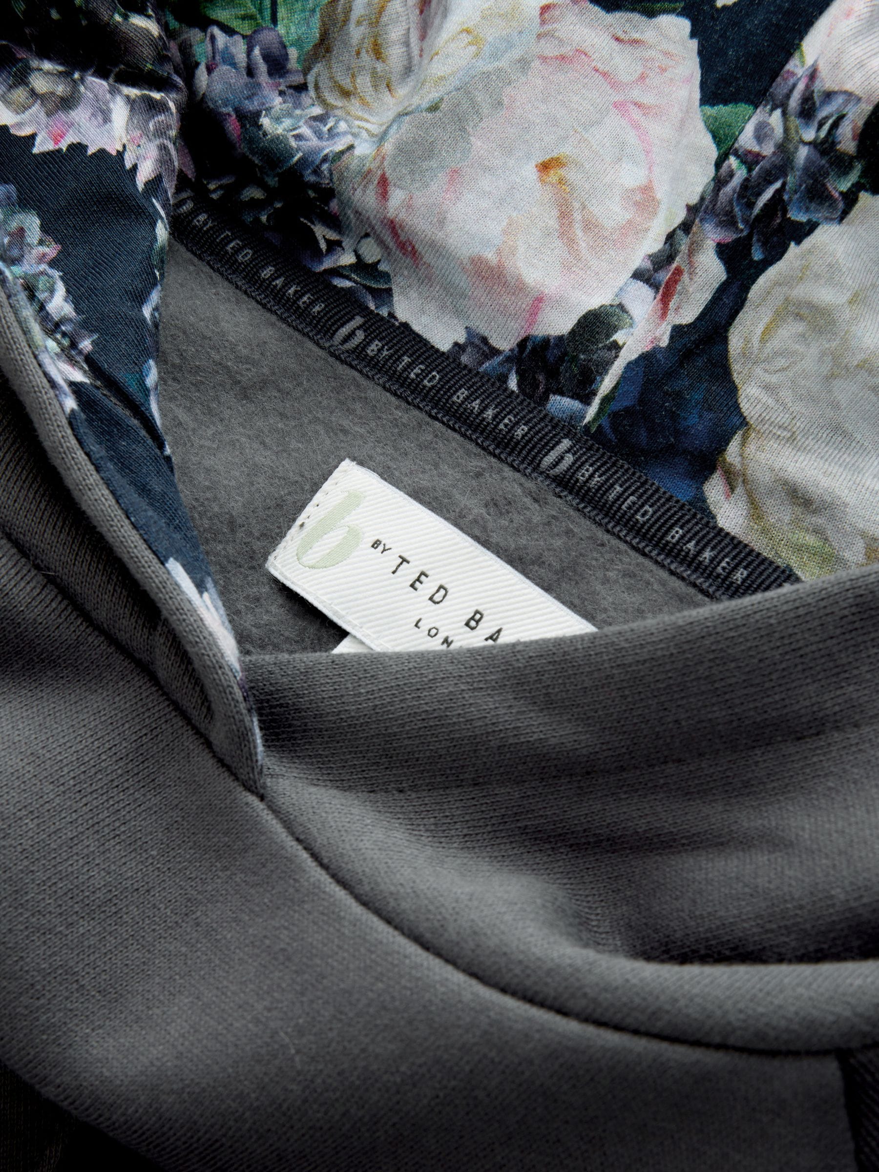 Antraciet - B by Ted Baker Longline Hoodie