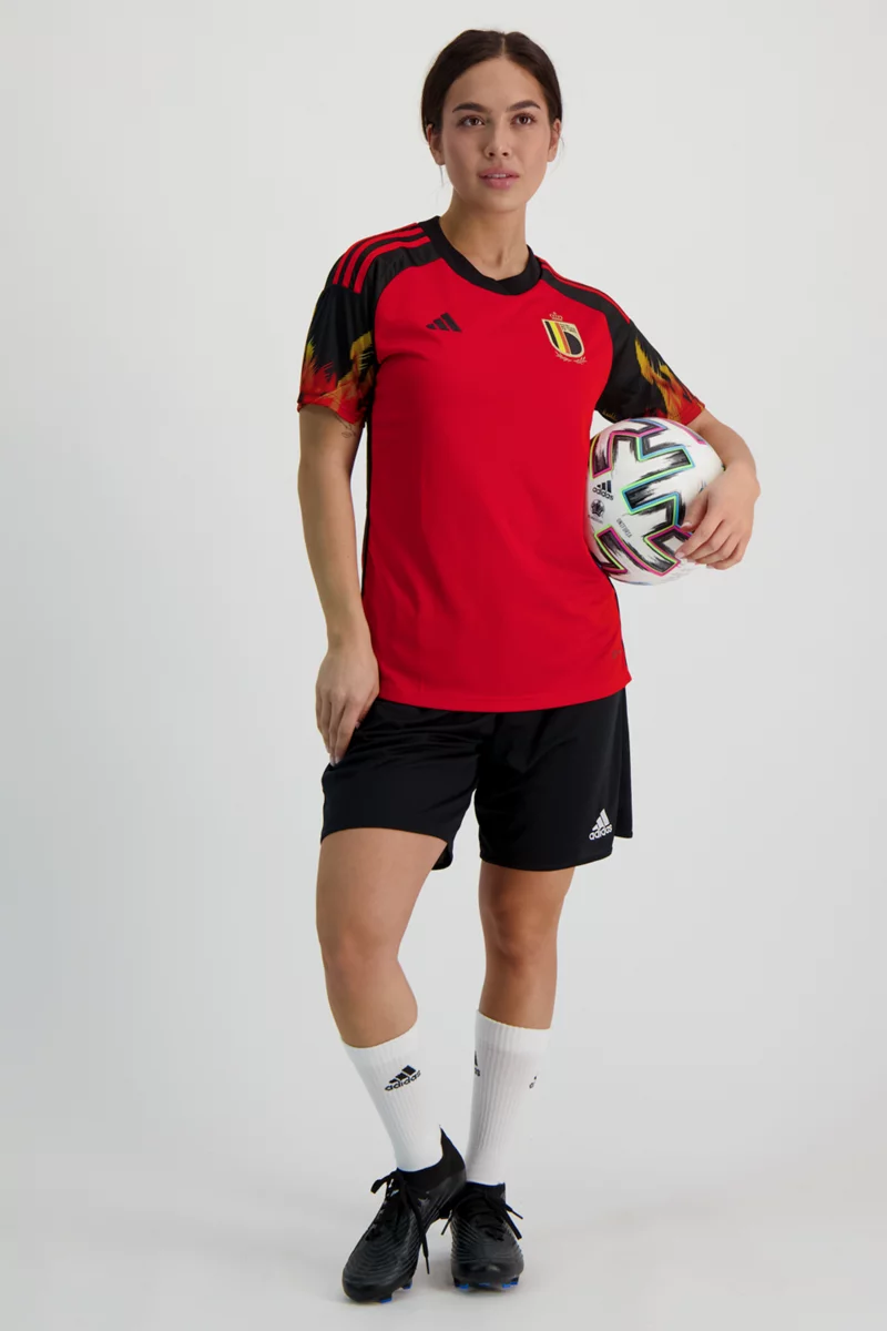adidas Performance Belgien Home Replica Damen Fussballtrikot WM 2022