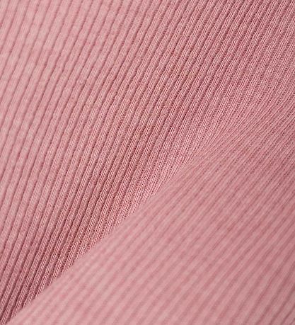 Name It T-shirt - Rib - Noos - NmfKab - Deauville Mauve/Melange