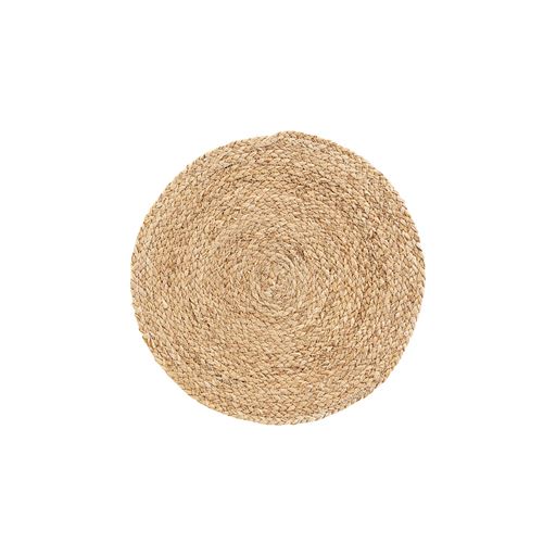 House Doctor Circle 4-pak Dækkeserviet, Nature, Ø38 cm