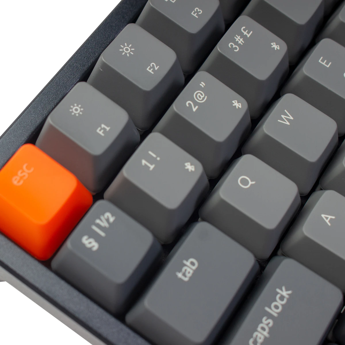 Keychron K2 trådløst tastatur (Gateron Brown-brytere)
