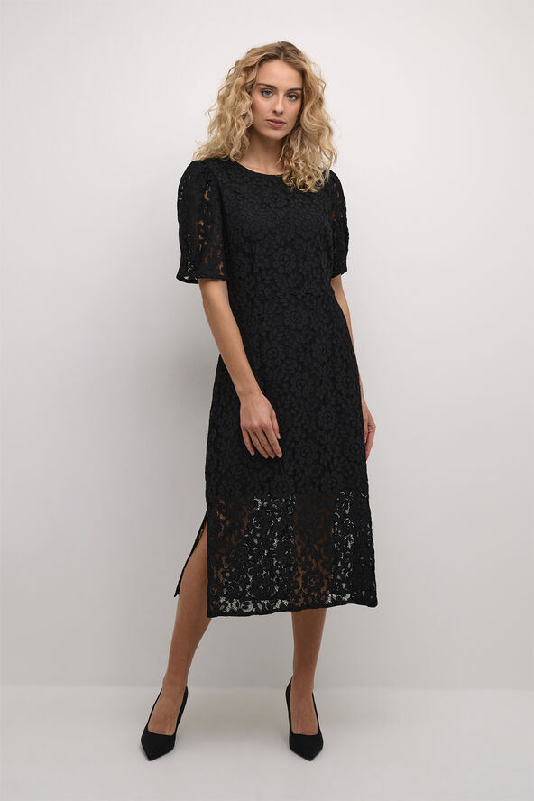 Cream CREbana Dress Pitch black