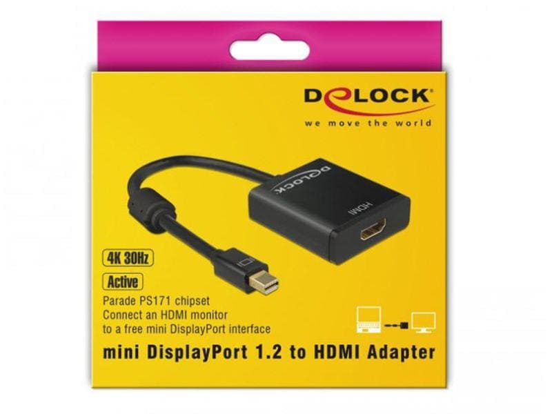 Delock Konverter Mini-DisplayPort - HDMI Adapterkabel, Mini-DisplayPort-Stecker auf HDMI-Buchse