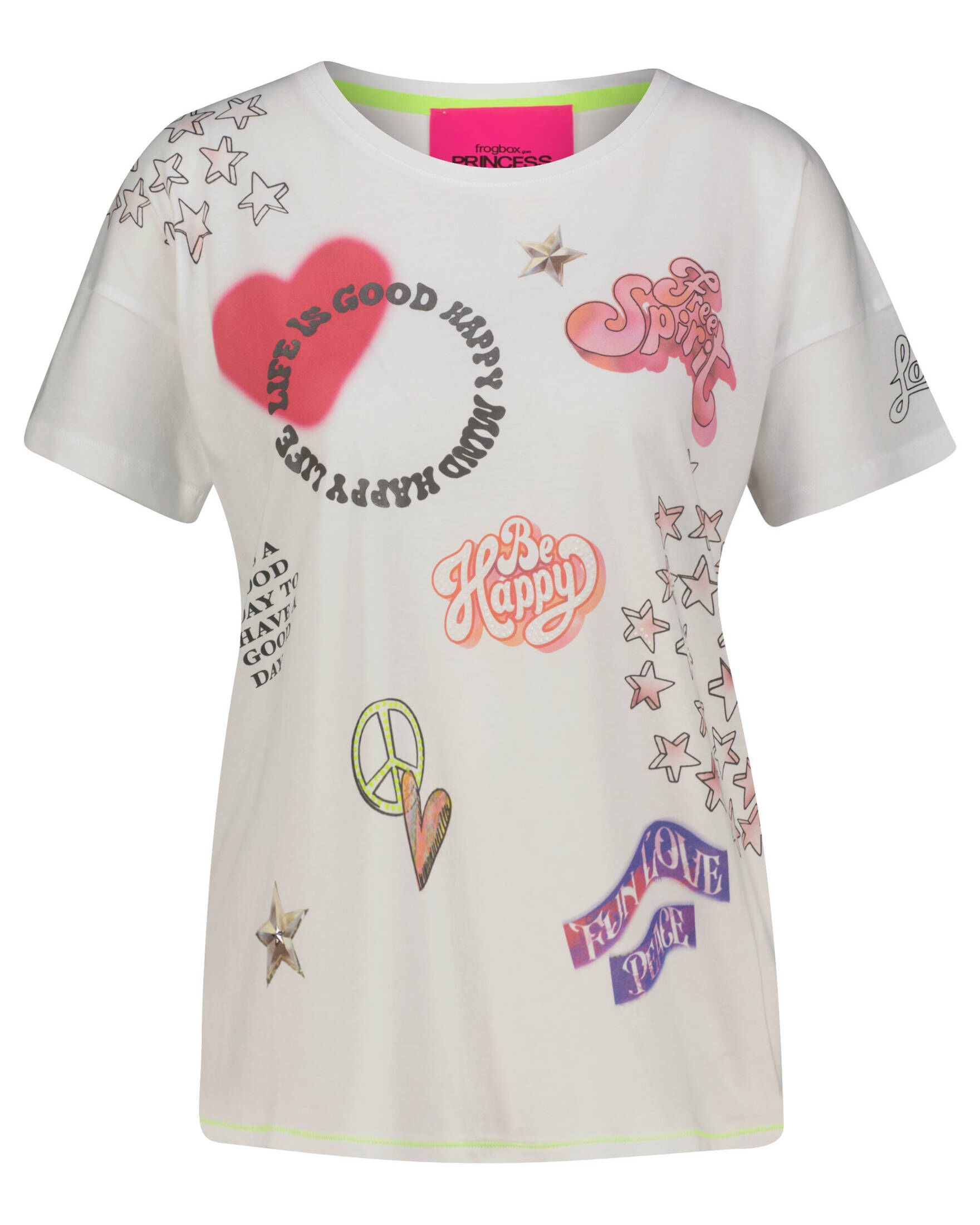 Frogbox| Damen T-Shirt FUNKY ELEMENTS