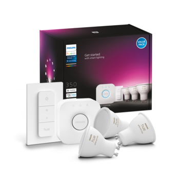 Philips Hue 5.7w gu10 3set kleur