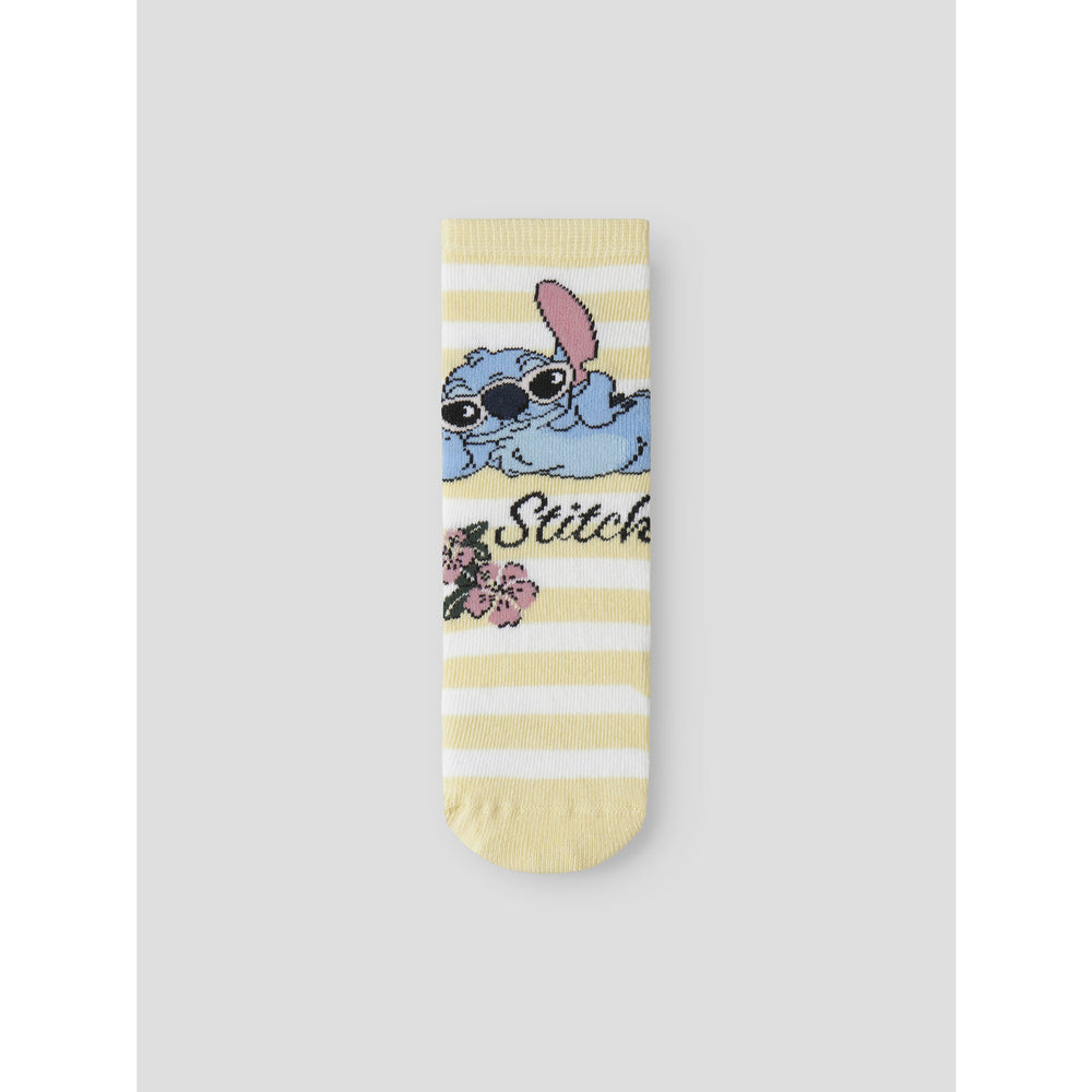 Køb Name It Cradle Pink Nmfandi Stitch 3P Strømper Wdi
