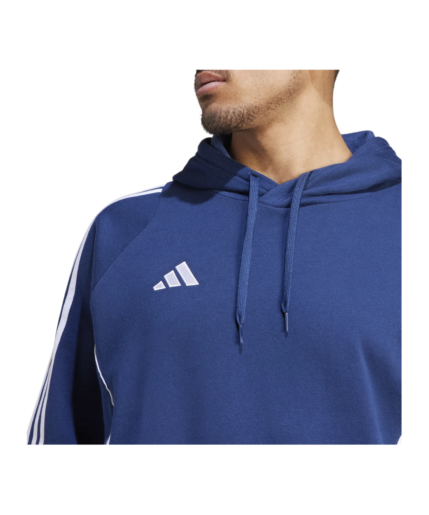 adidas Tiro 24 Hoody Blau Weiss