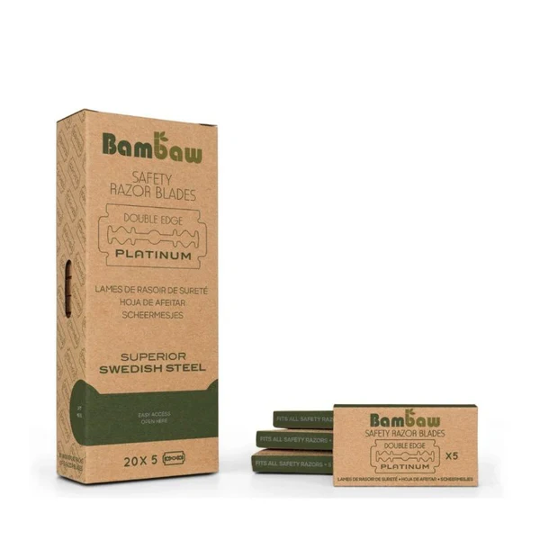 Bambaw Lames de Rasoir de Sureté 10