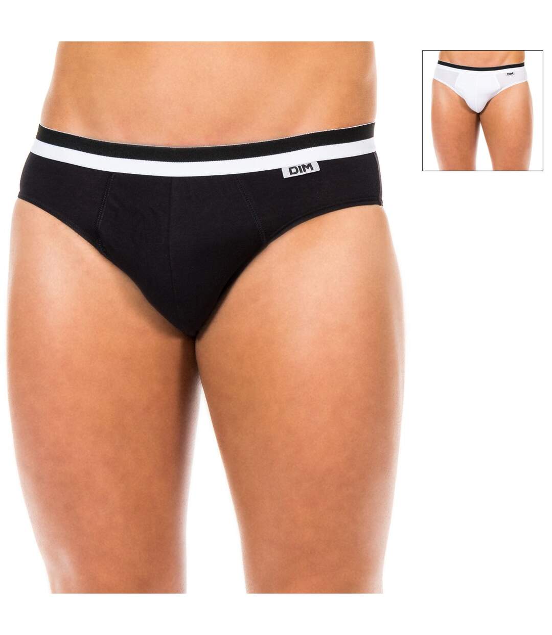 Pack-2 Slips Unno Basic breathable fabric D05H1 man
