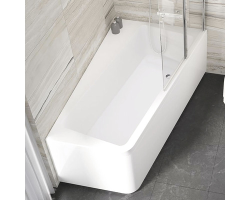 RAVAK 10° badkuip, 95 x 160 cm, glanzend wit, C841000000