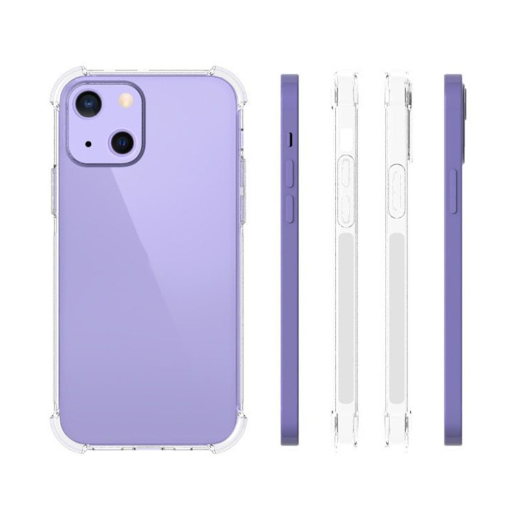 iPhone 13 Mini Gummi Hülle Air Cushion Fallschutz - Transparent