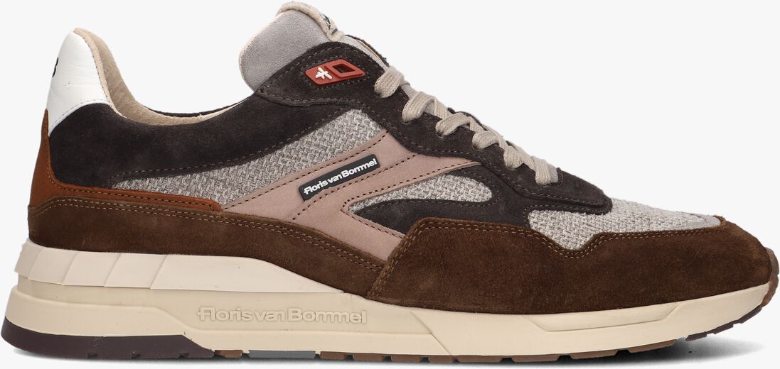 FLORIS VAN BOMMEL grijze floris van bommel lage sneakers sfm-10176