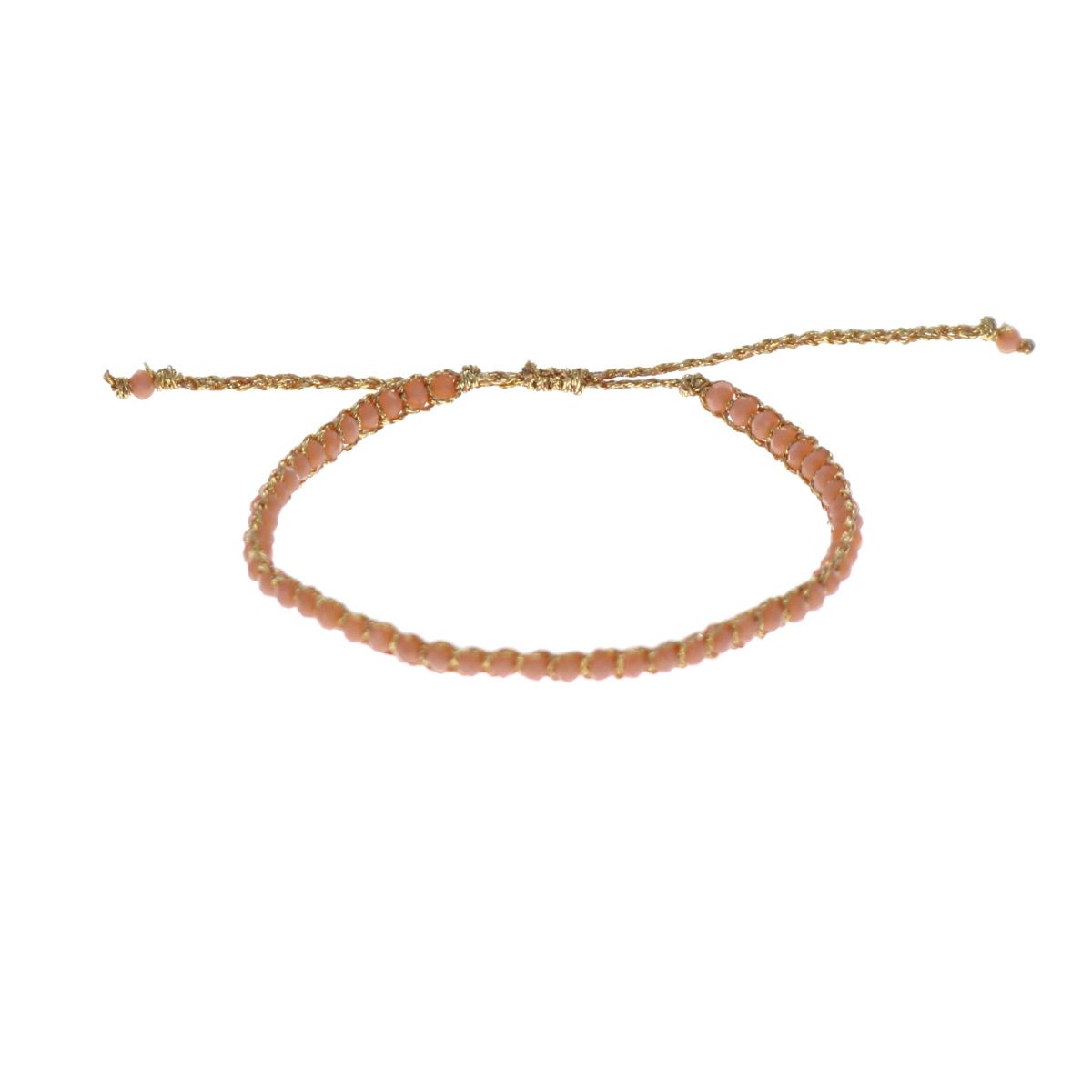 Bracelet cristal rose pale Nusa Dua