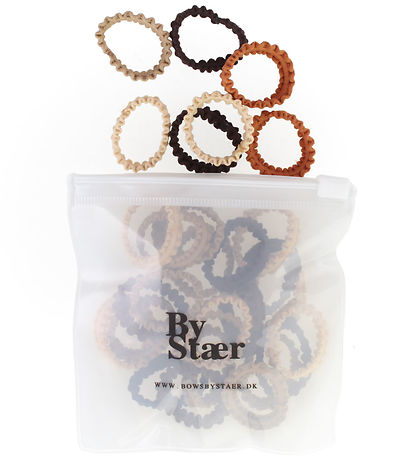 By St?r Mini H?relastikker - 50 Stk. - Mix 11 - Brun