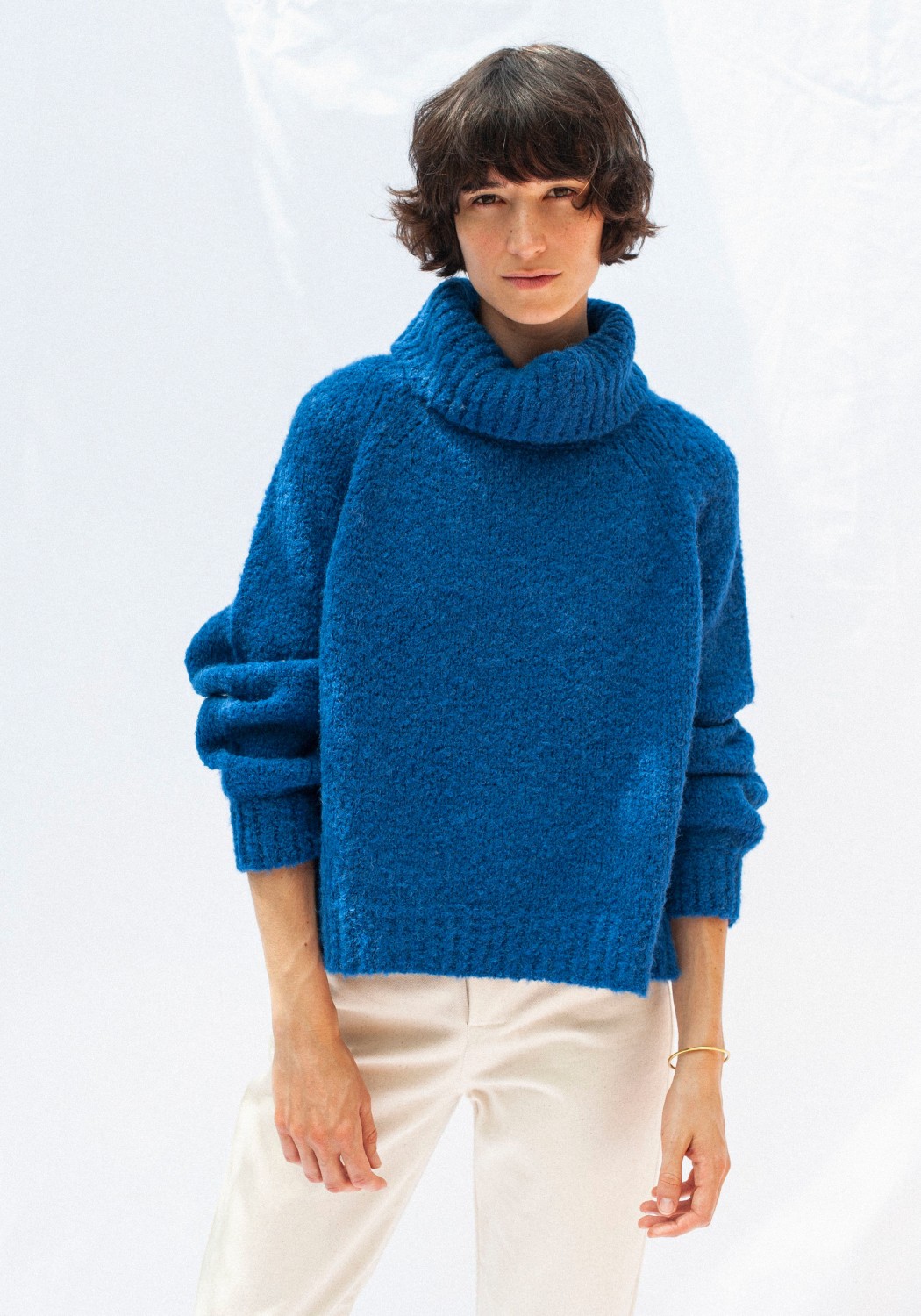 Jungle Folk Pullover Ode True Blue