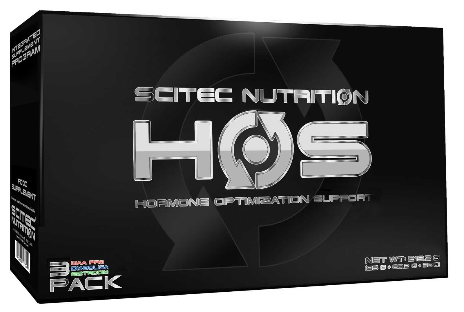 Pacote Trio HOS da Scitec Nutrition