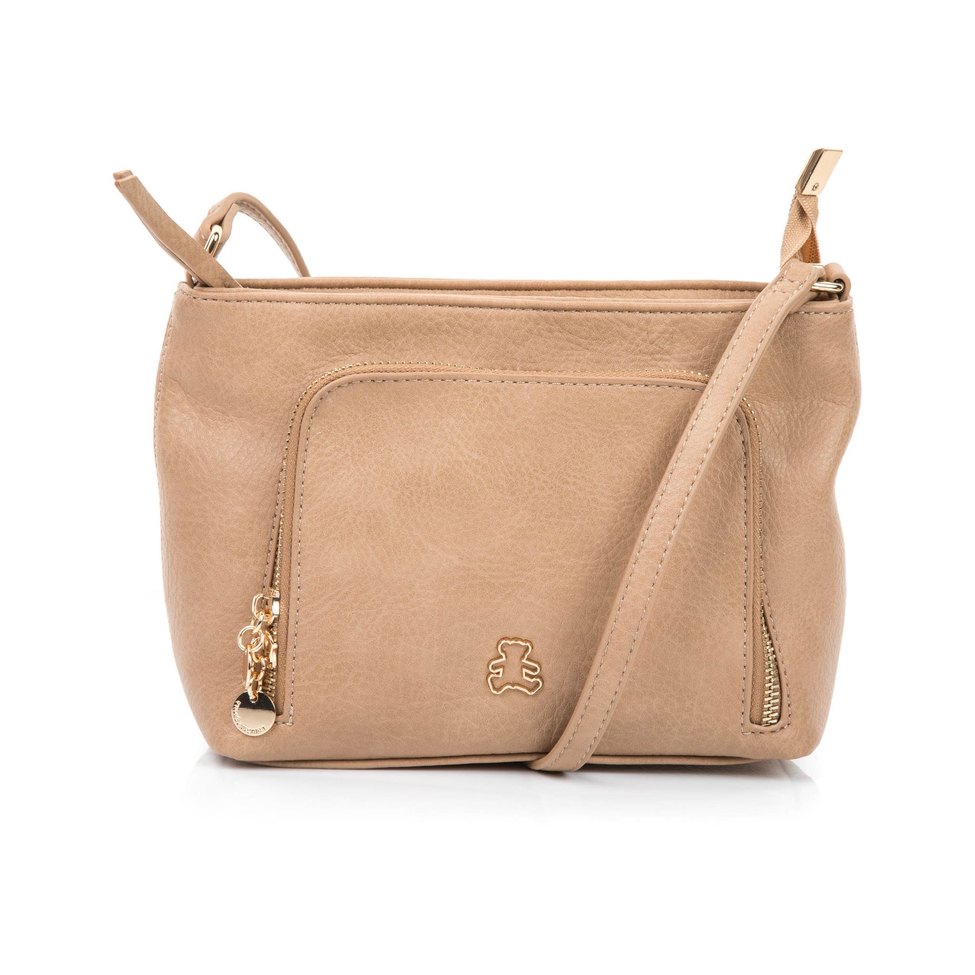 Sac bandoulière beige