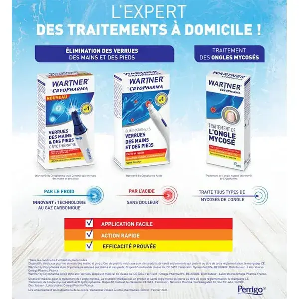 Wartner by Cryopharma Stylo Anti-Verrues Mains Et Pieds