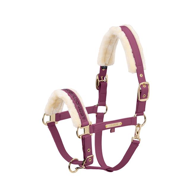 Halster Eskadron Heritage Faux Leather Jewel Double Pin Roze