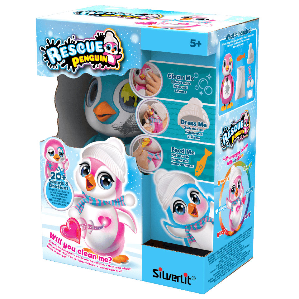 Silverlit - Rescue Penguin - Blå