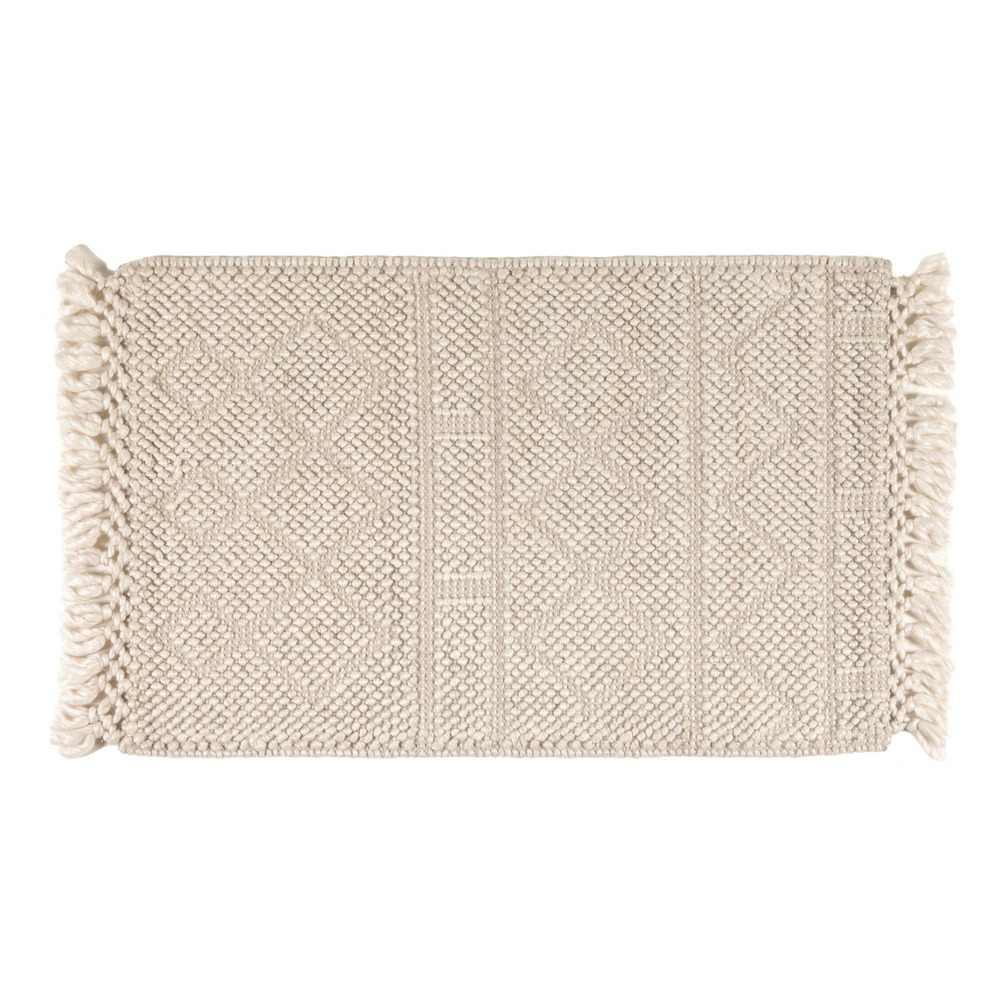 Tapis soan outdoor neige 60 x 90 cm