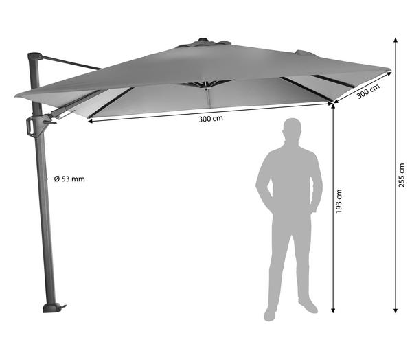 Siena Garden Ampelschirm Sunset N+,
